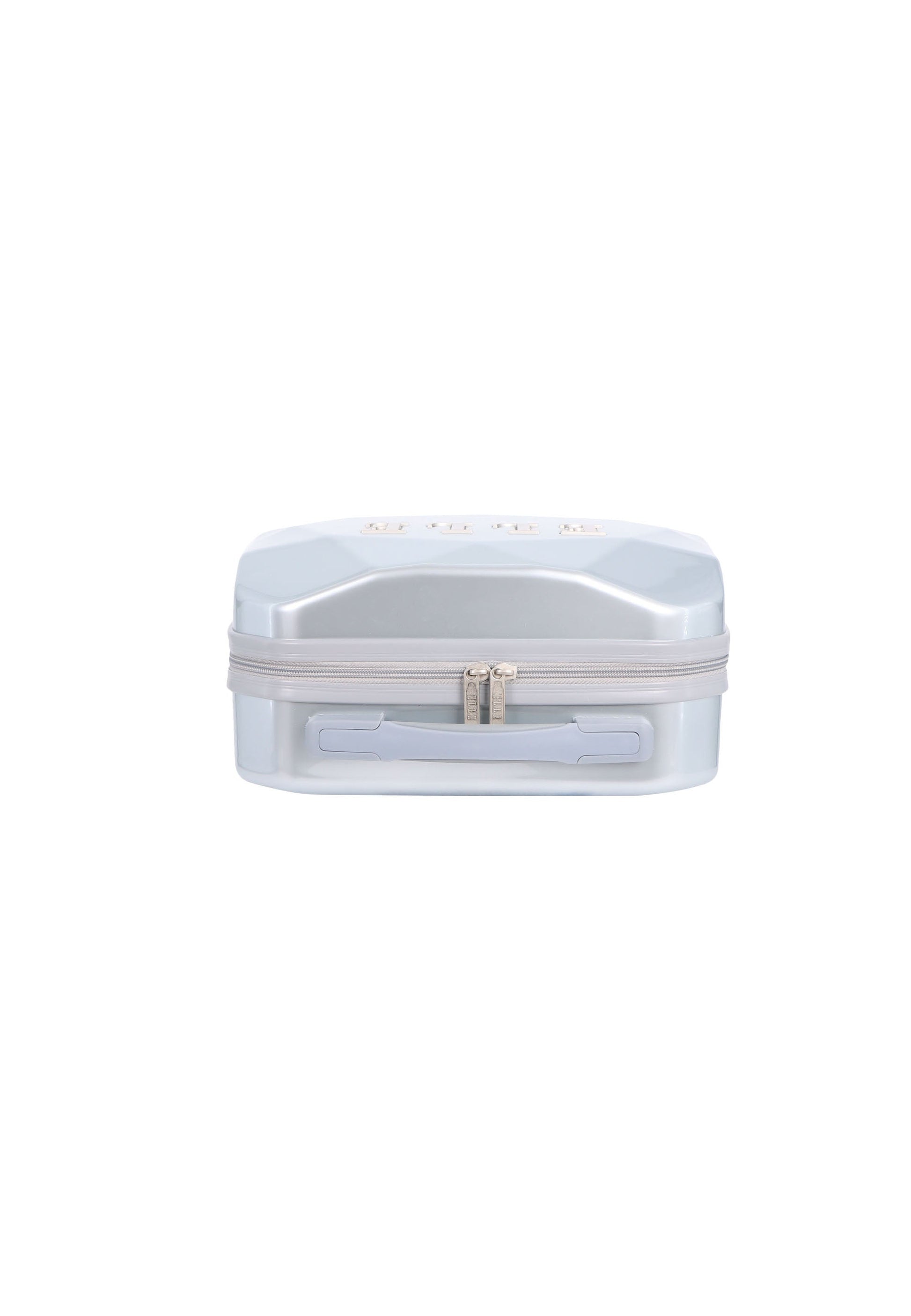 ELLE Diamond Toilettentasche / Kosmetiktasche Silber