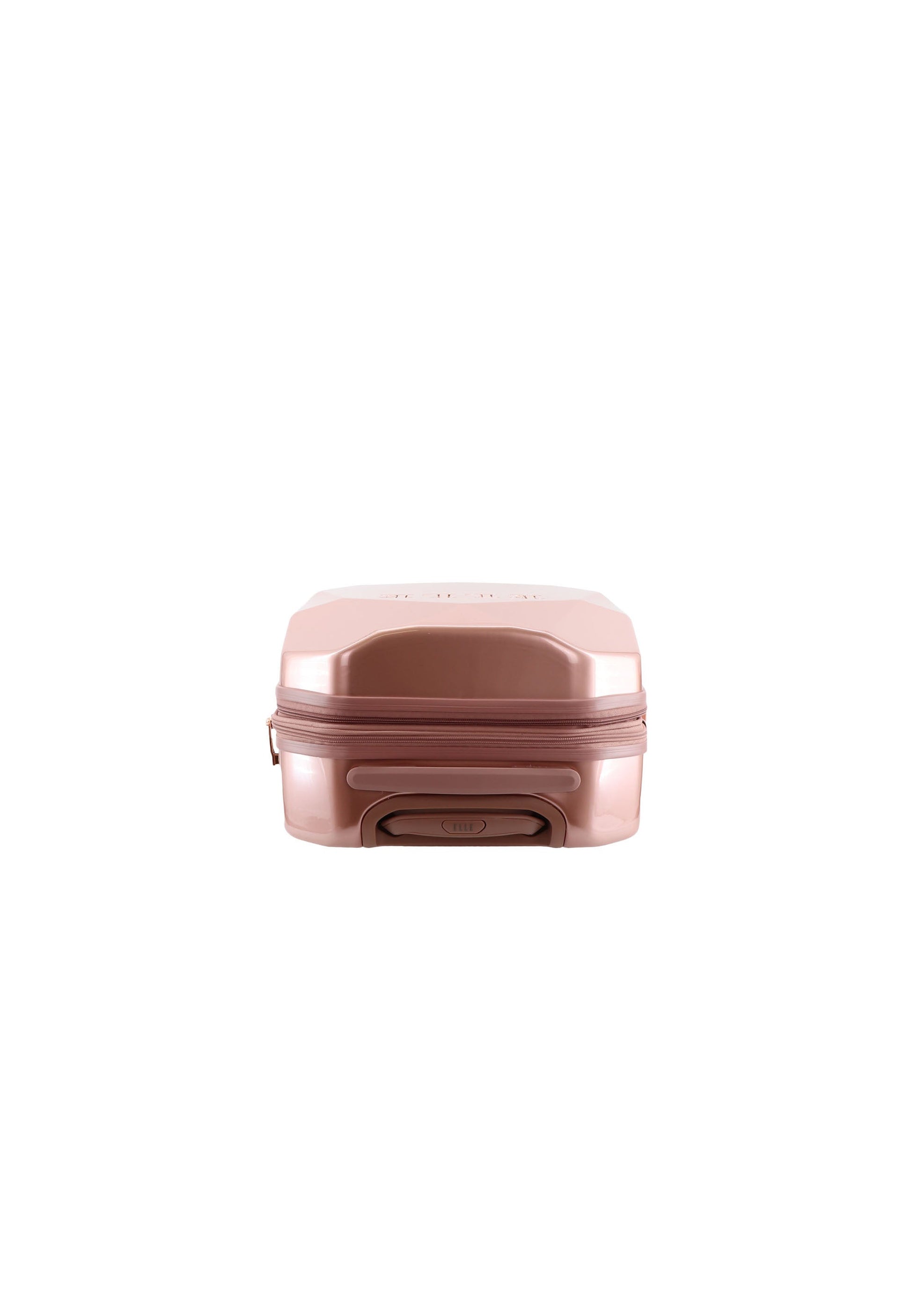 ELLE Diamond Handgepäck Hartschalenkoffer / Trolley / Reisekoffer (Small) Roségold