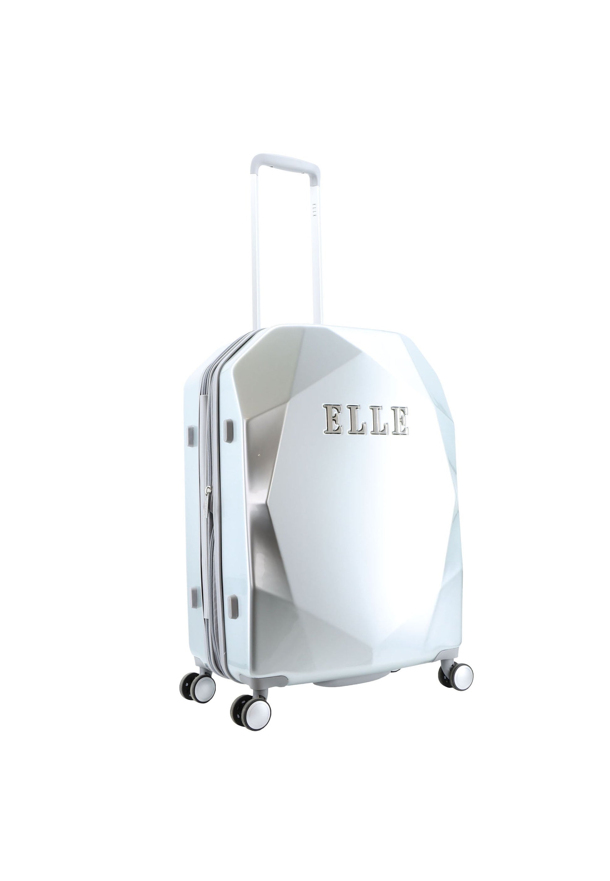 ELLE Diamond Hartschalenkoffer / Trolley / Reisekoffer (Medium) Anthrazit