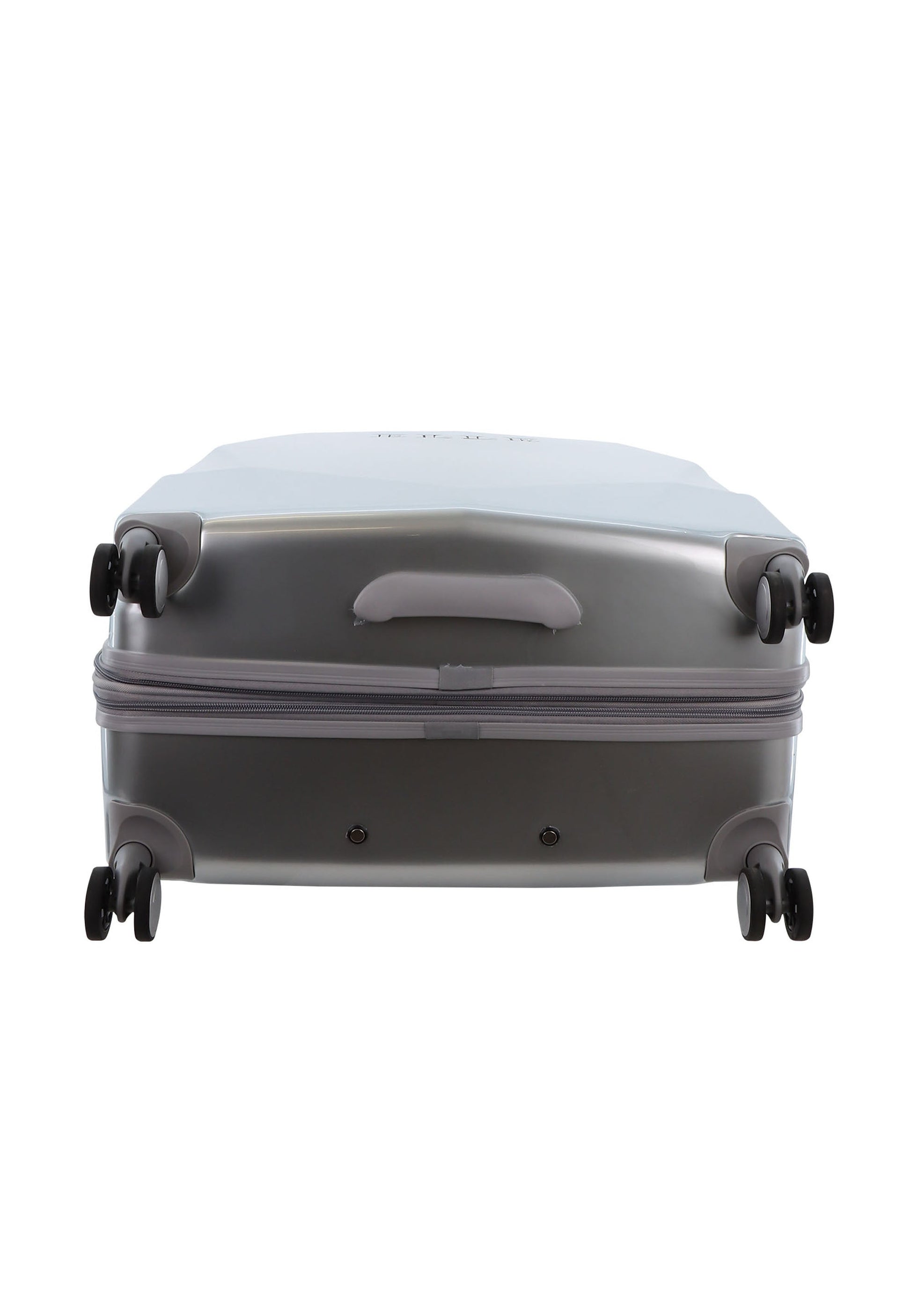 ELLE Diamond Hartschalenkoffer / Trolley / Reisekoffer (Large) Silber