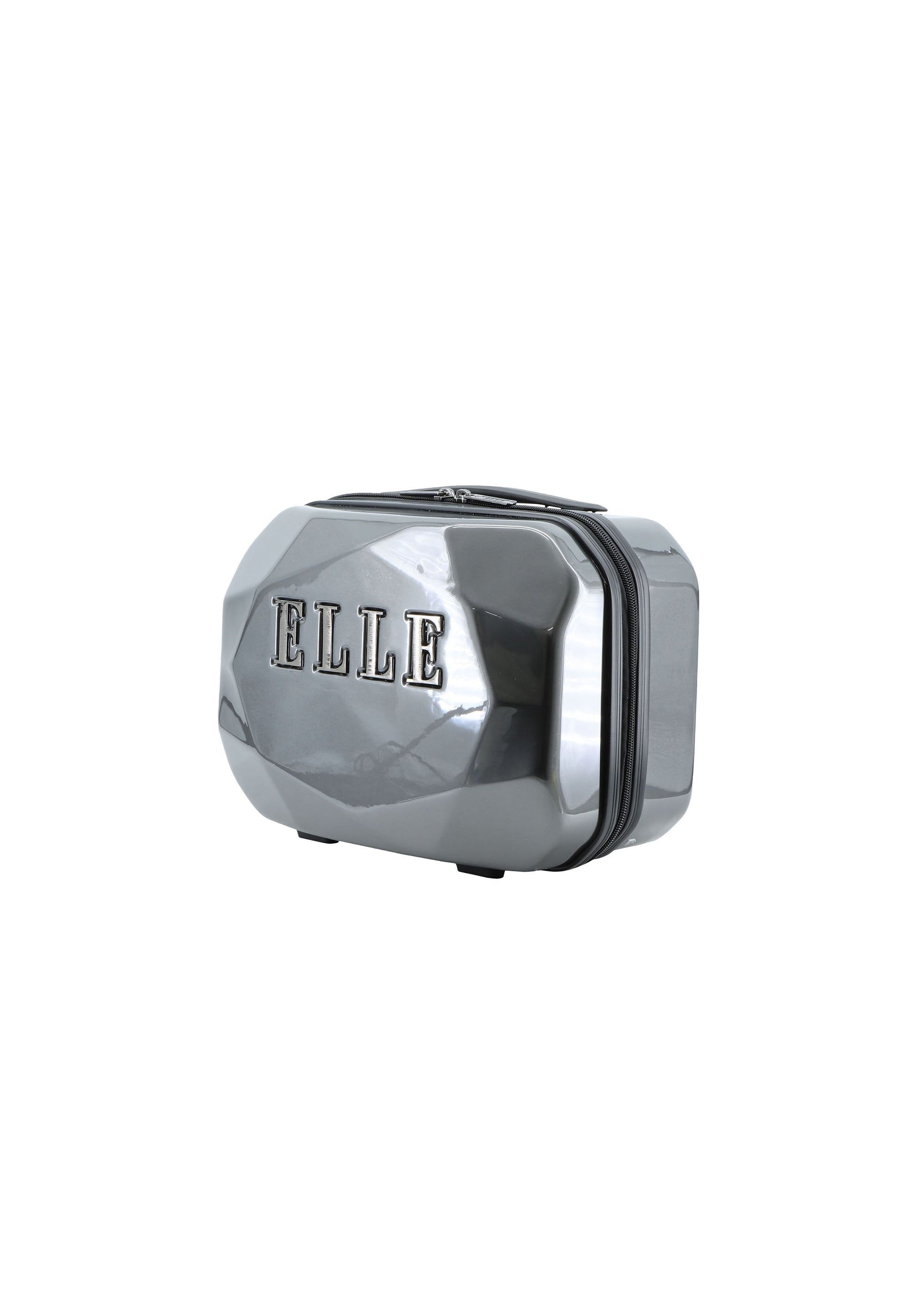 ELLE Diamond Toilettentasche / Kosmetiktasche Anthrazit