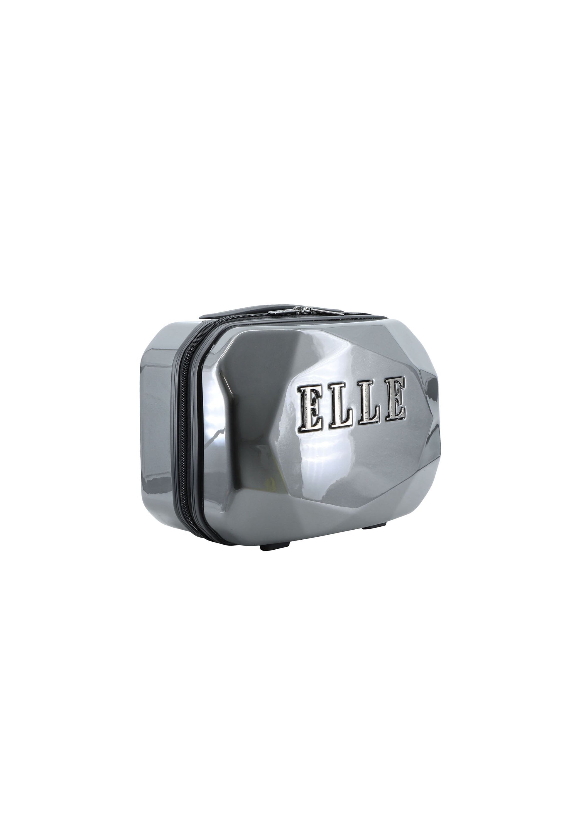 ELLE Diamond Toilettentasche / Kosmetiktasche Anthrazit