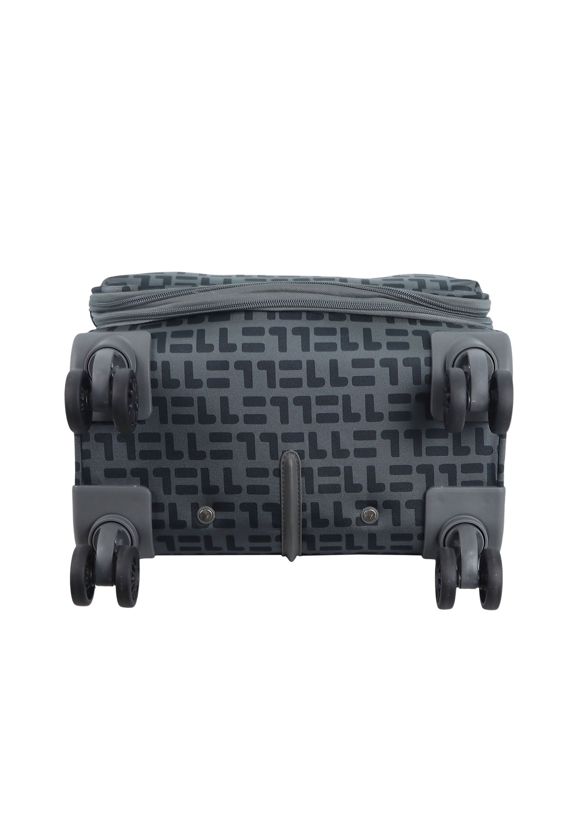 ELLE Couture Handgepäck Weichschalenkoffer / Trolley / Reisekoffer (Small) Grau