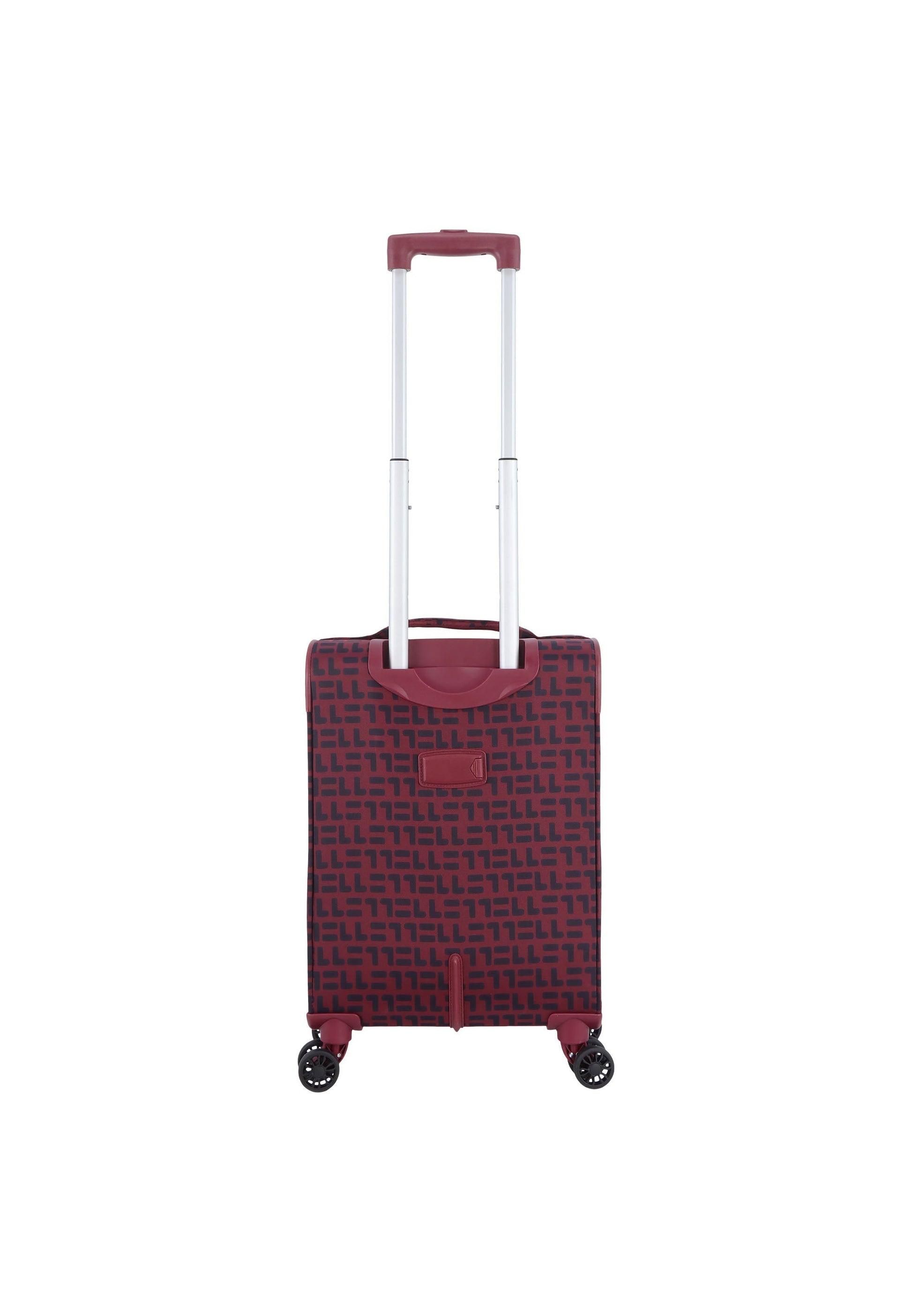 ELLE Couture Handgepäck Weichschalenkoffer / Trolley / Reisekoffer (Small) Rot