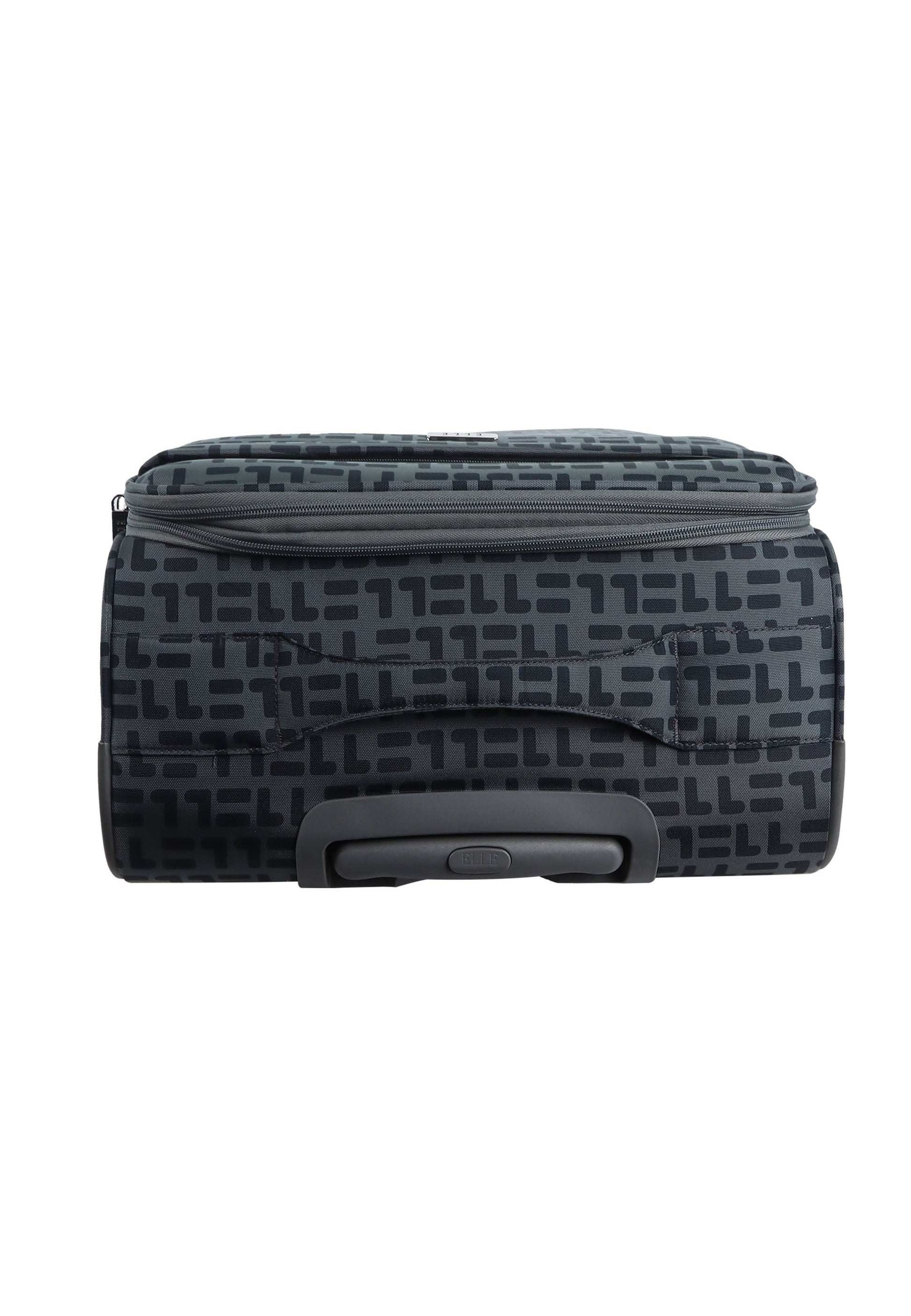 ELLE Couture Weichschalenkoffer / Trolley / Reisekoffer (Medium) Grau