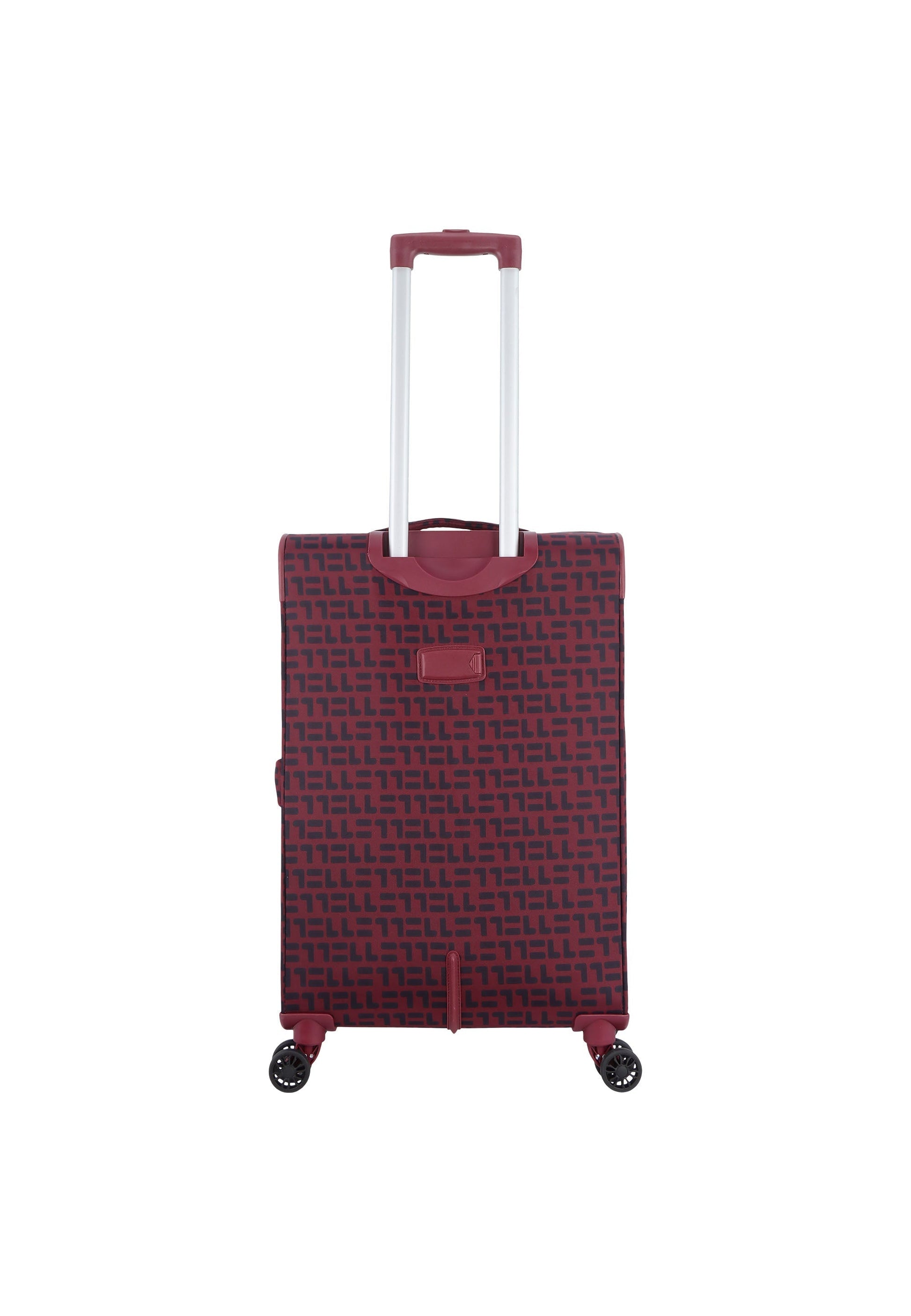 ELLE Couture Weichschalenkoffer / Trolley / Reisekoffer (Medium) Rot