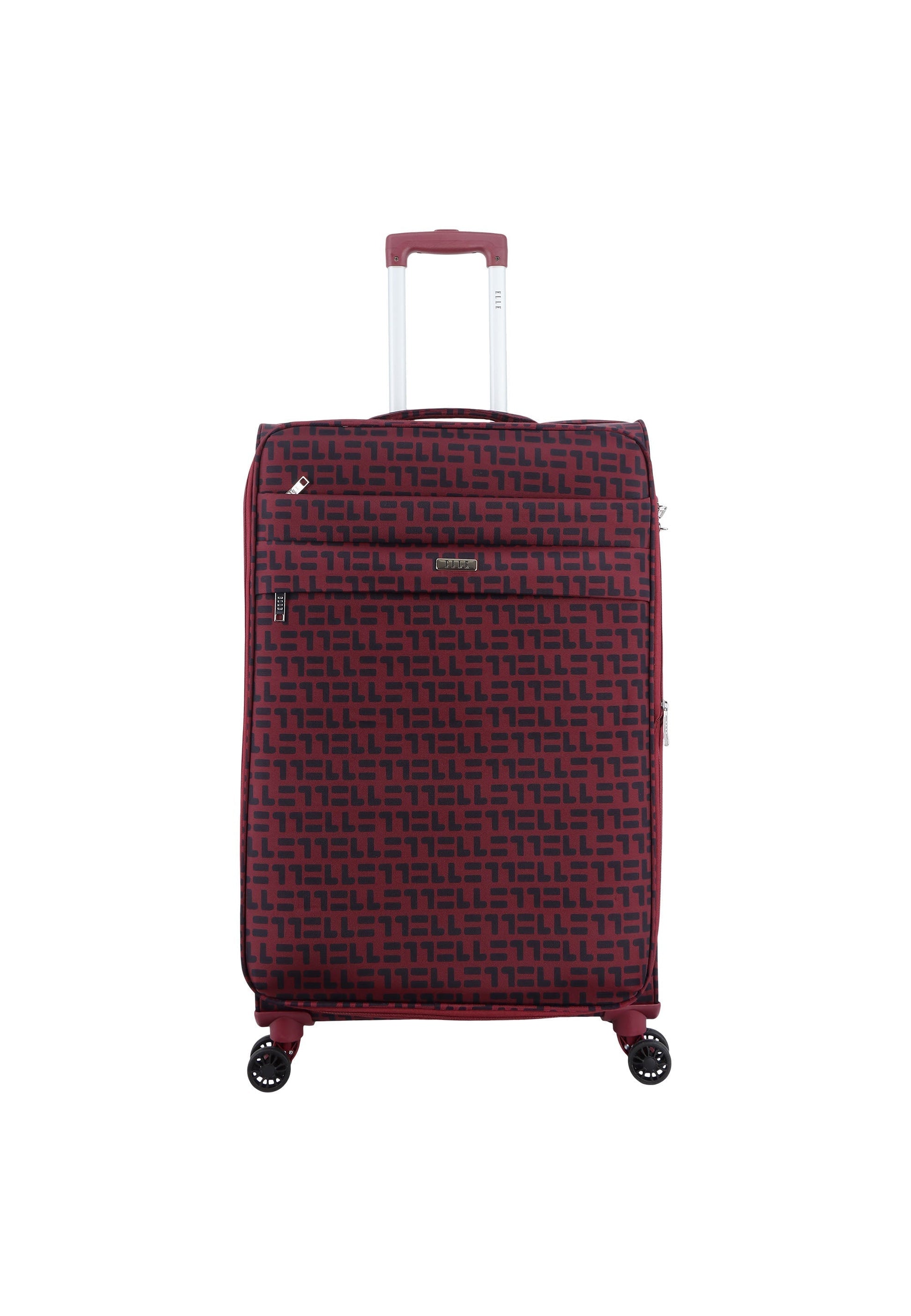 ELLE Couture Weichschalenkoffer / Trolley / Reisekoffer (Large) Rot