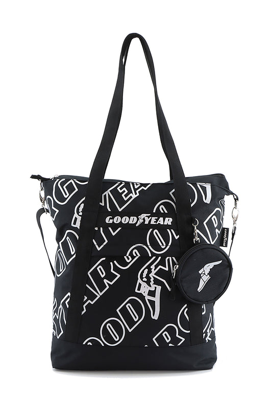 Goodyear Shopper / Umhängetasche - RPET - Schwarz
