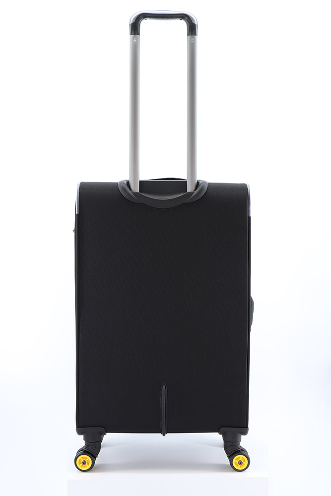 National Geographic Passage Stoffkoffer Weichschalenkoffer / Trolley / Reisekoffer - 60 cm - (Medium) Schwarz