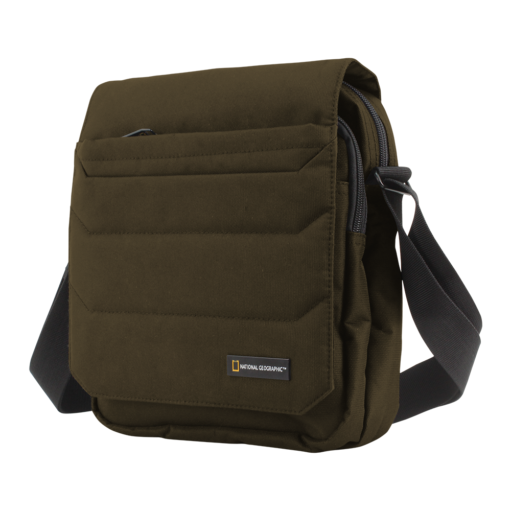 National Geographic - Pro Schultertasche / Umhängetasche - 27cm Khaki