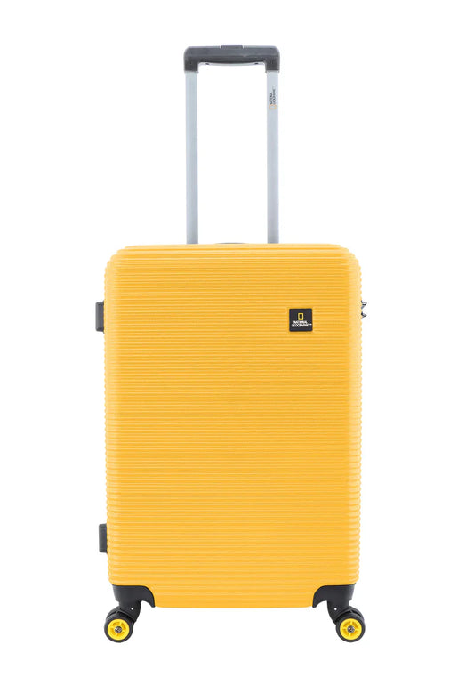 National Geographic - Abroad Hartschalenkoffer / Trolley / Reisekoffer - 67 cm - (Medium) - Gelb