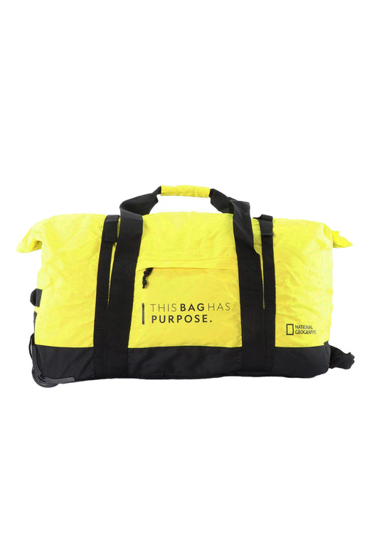 National Geographic - Pathway Rollentasche / Trollytasche / Reisetasche mit Rollen - 68L - Gelb