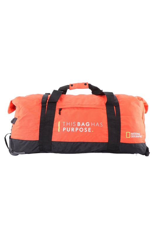 National Geographic - Pathway Rollentasche / Trollytasche / Reisetasche mit Rollen - 92L - Orange