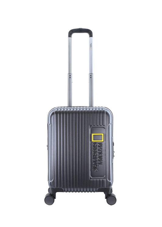 National Geographic - Canyon Handgepäck Hartschalenkoffer / Trolley / Reisekoffer - 55 cm - (Small) - Schwarz