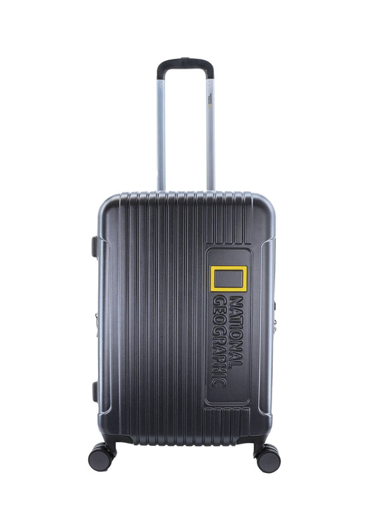 National Geographic - Canyon Hartschalenkoffer / Trolley / Reisekoffer - 67 cm - (Medium) - Schwarz