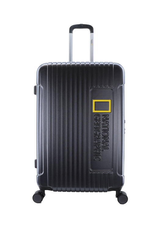 National Geographic - Canyon Hartschalenkoffer / Trolley / Reisekoffer - 77 cm - (Large) - Schwarz