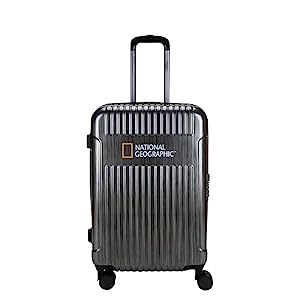 National Geographic - Transit  Handgepäck Hartschalenkoffer / Trolley / Reisekoffer - 55cm - (Small) Schwarz