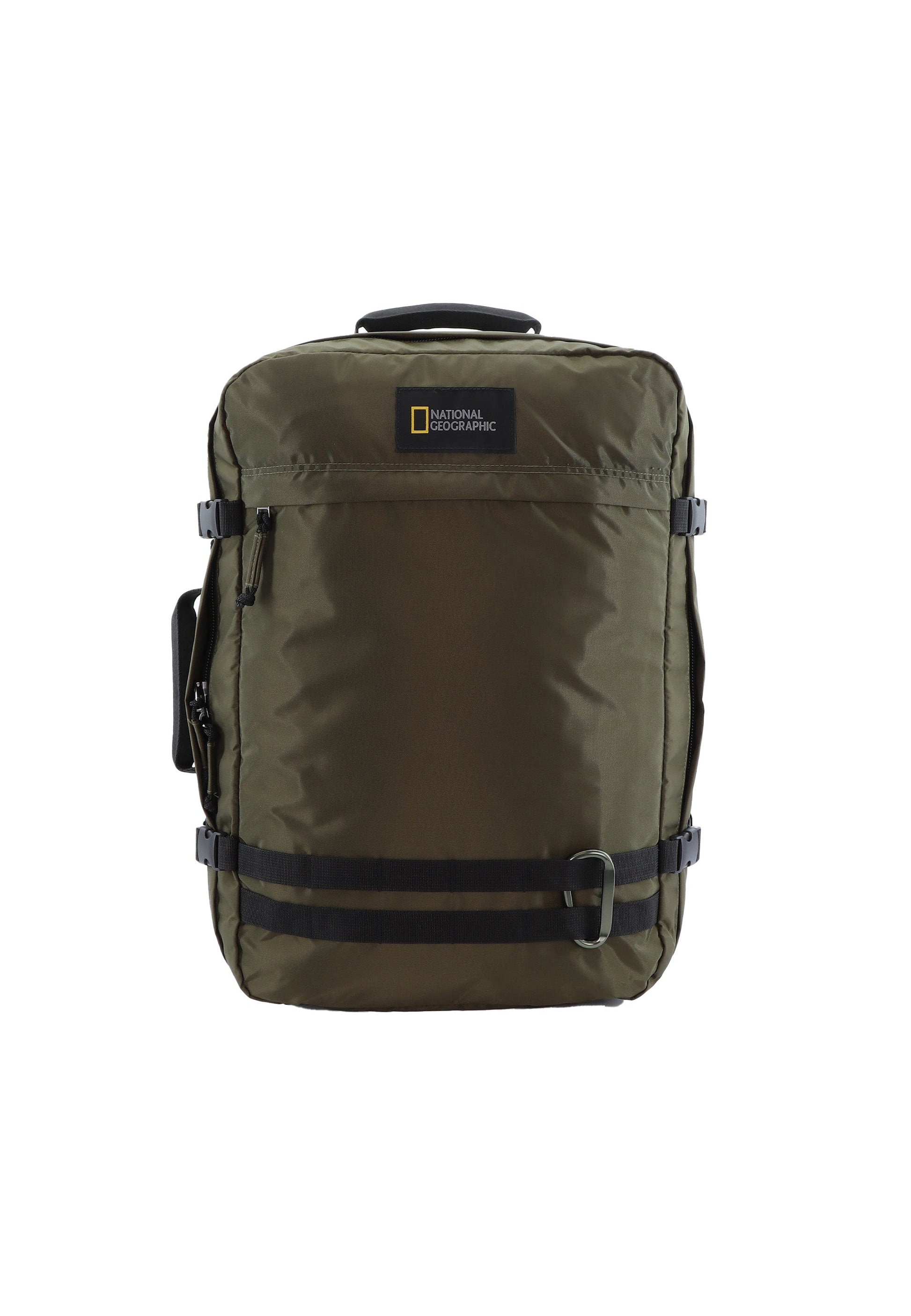 National Geographic - Hybrid Rucksack / Schultertasche / Umhängetasche / Aktentasche - 32L - Khaki