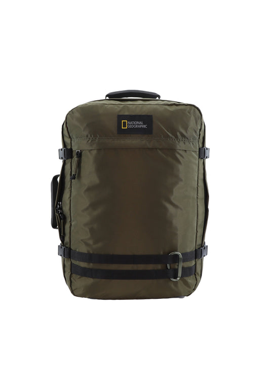 National Geographic - Hybrid Rucksack / Schultertasche / Umhängetasche / Aktentasche - 32L - Khaki