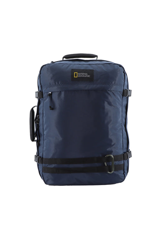 National Geographic - Hybrid Rucksack / Schultertasche / Umhängetasche / Aktentasche - 32L - Navy