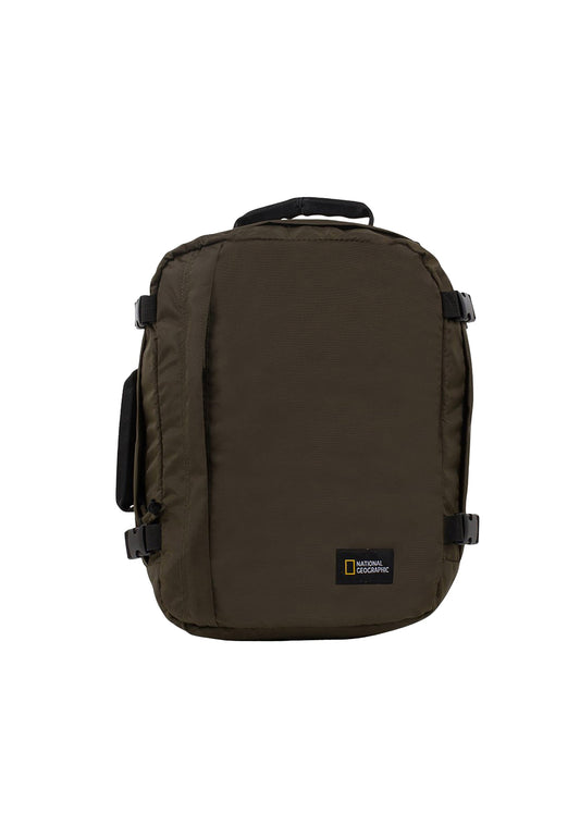 National Geographic - Hybrid Rucksack / Schultertasche / Umhängetasche / Aktentasche - 23L Rot