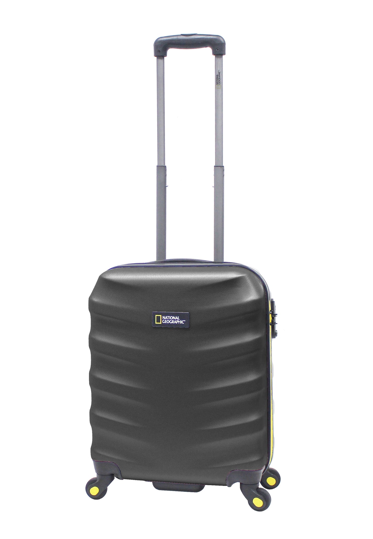National Geographic - Arete Handgepäck Hartschalenkoffer / Trolley / Reisekoffer - 54cm - (Small) Schwarz