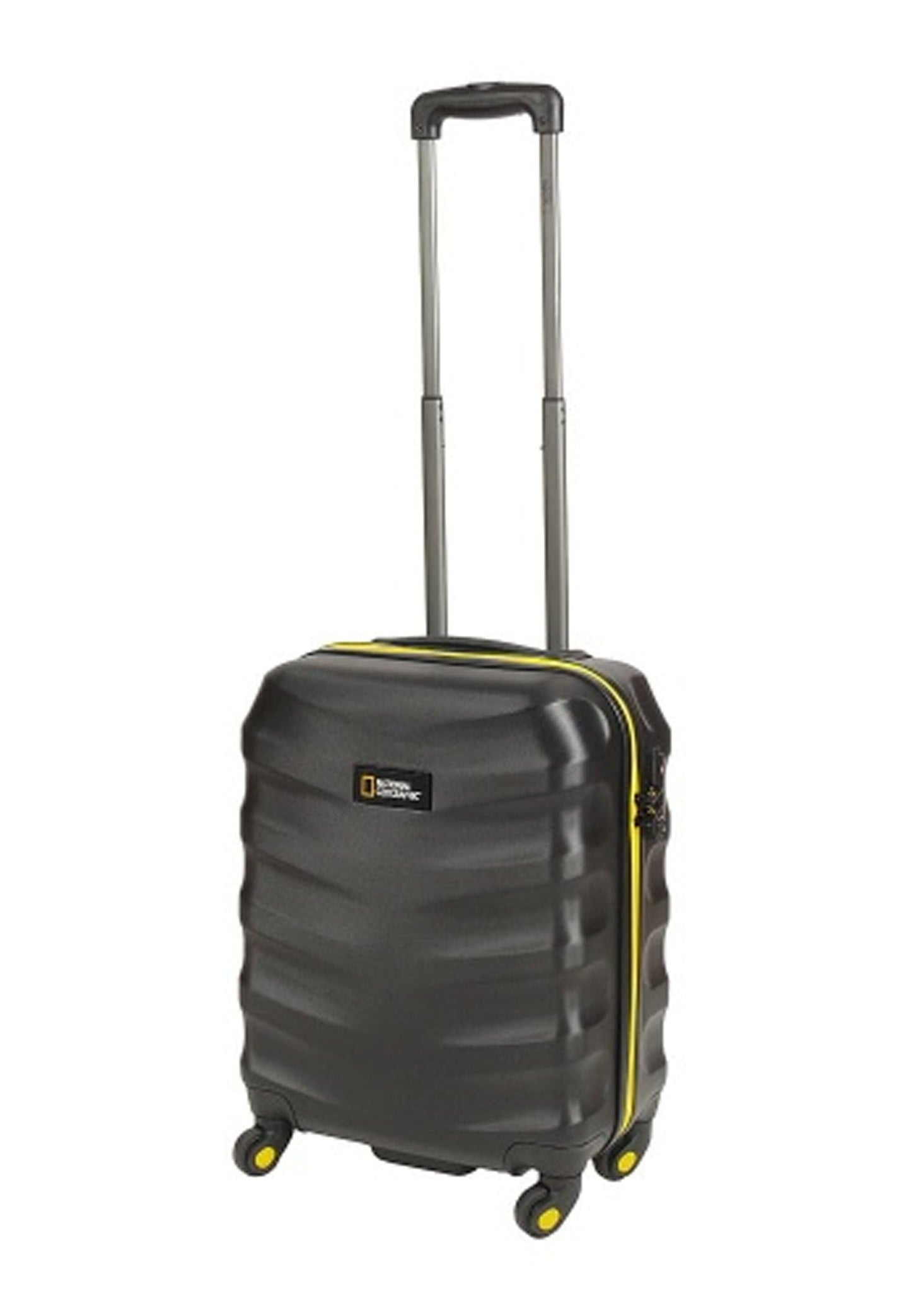 National Geographic - Arete Handgepäck Hartschalenkoffer / Trolley / Reisekoffer - 54cm - (Small) Schwarz