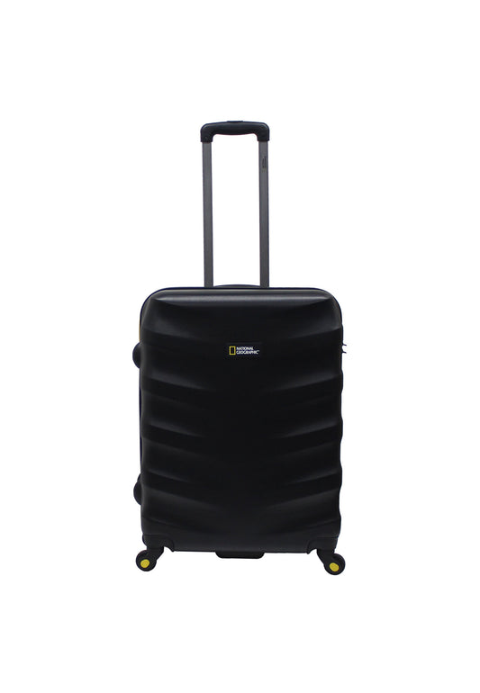 National Geographic - Arete Hartschalenkoffer / Trolley / Reisekoffer - 67cm - (Medium) Schwarz