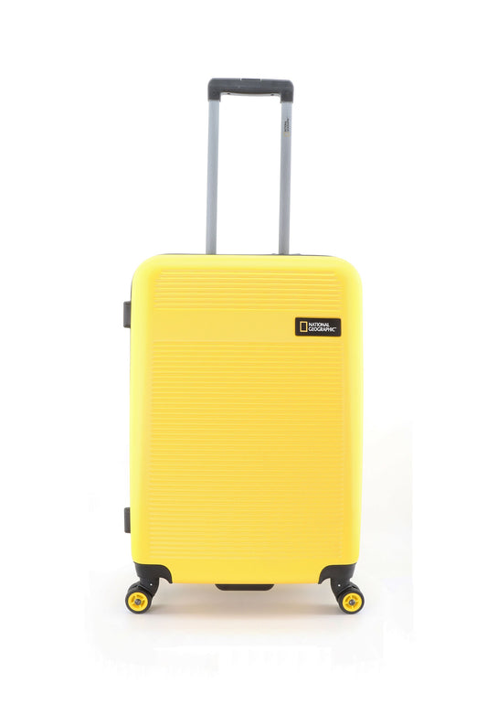 National Geographic - Aerodrome Hartschalenkoffer / Trolley / Reisekoffer - 67 cm - (Medium) - Gelb