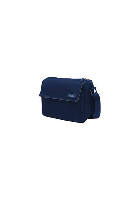 National Geographic - Academy Schultertasche / Umhängetasche Blau