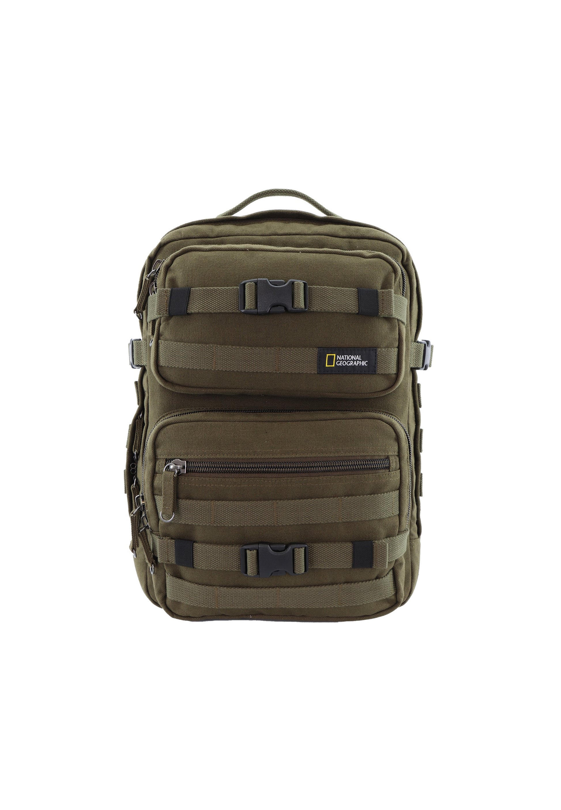 National Geographic - Milestone RPET Rucksack / Laptop-Rucksack / Outdoor-Rucksack - 20,3L Khaki