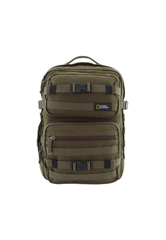 National Geographic - Milestone RPET Rucksack / Laptop-Rucksack / Outdoor-Rucksack - 20,3L Khaki