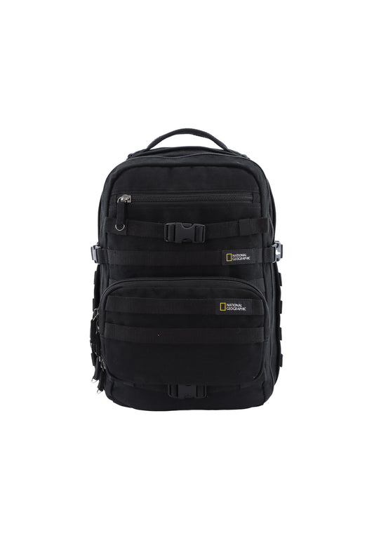 National Geographic - Milestone RPET Rucksack / Laptop-Rucksack / Outdoor-Rucksack - 29L Schwarz
