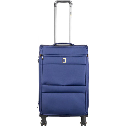 National Geographic Passage Stoffkoffer Weichschalenkoffer / Trolley / Reisekoffer - 60 cm - (Medium) Blau