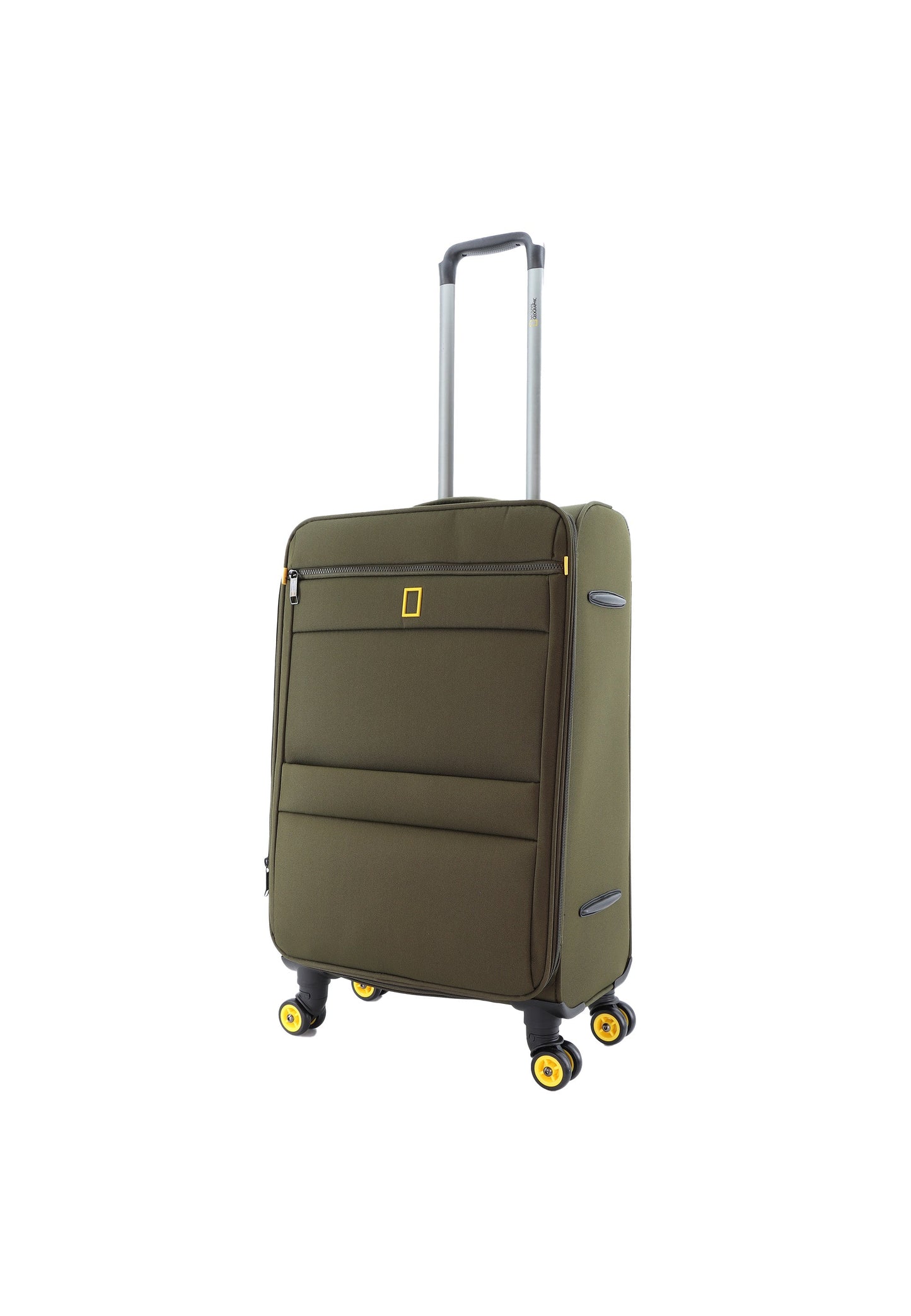 National Geographic Passage Stoffkoffer Weichschalenkoffer / Trolley / Reisekoffer - 60 cm - (Medium) Khaki