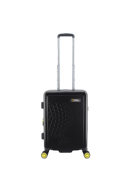 National Geographic - Globe | Handgepäck Hartschalenkoffer / Trolley / Reisekoffer - 55 cm - (Small) Schwarz