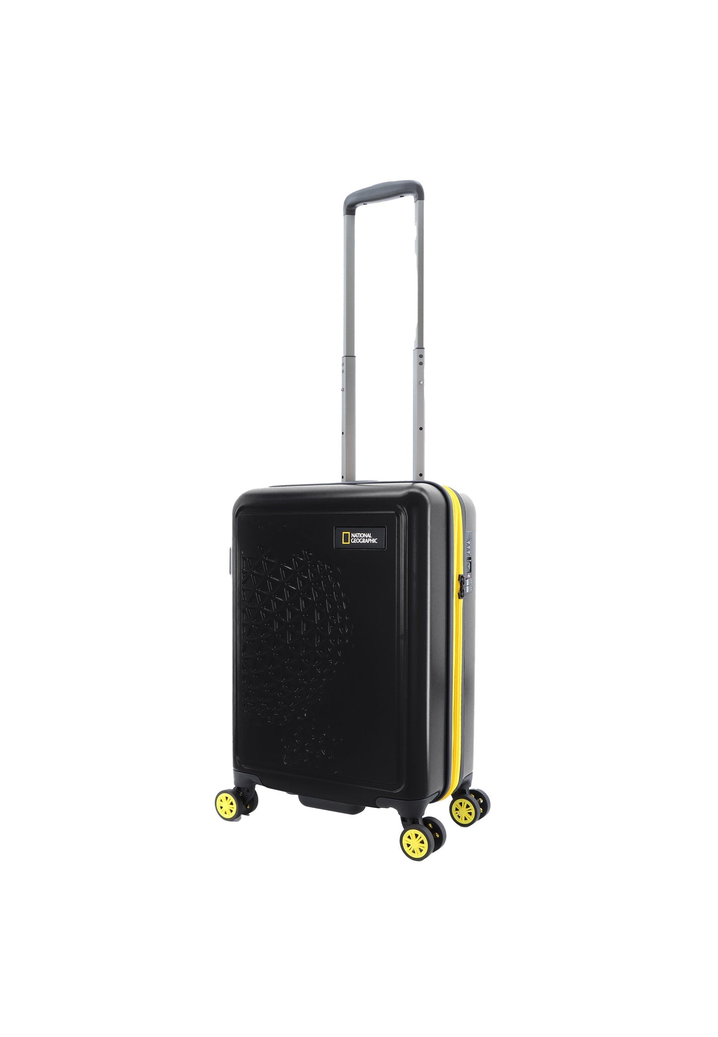 National Geographic - Globe | Handgepäck Hartschalenkoffer / Trolley / Reisekoffer - 55 cm - (Small) Schwarz