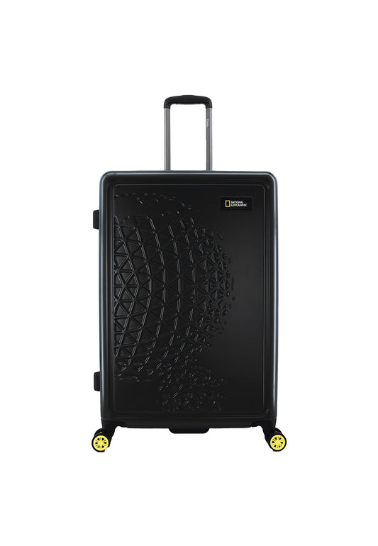 National Geographic - Globe Hartschalenkoffer / Trolley / Reisekoffer - 78 cm - (Large) Schwarz