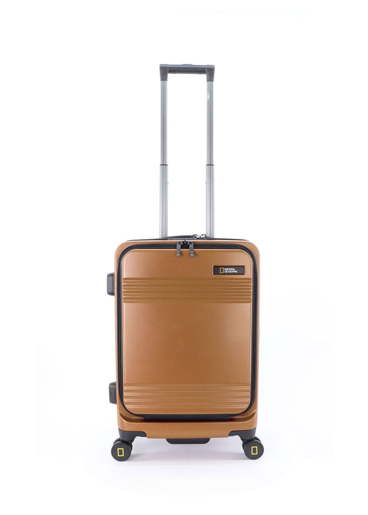 National Geographic - Lodge Handgepäck Hartschalenkoffer / Trolley / Reisekoffer - 55 cm - (Small) - Kupfer
