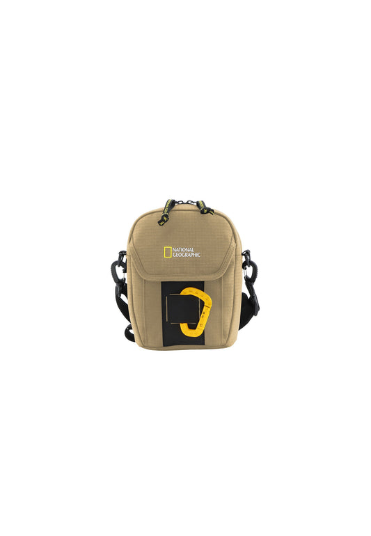 National Geographic - Explorer III Schultertasche / Umhängetasche / Utensilientasche - 4L - Beige