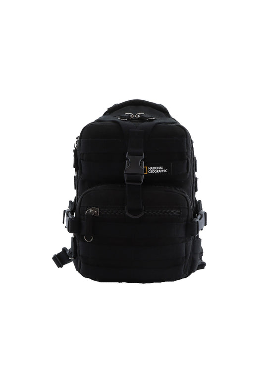 National Geographic - Milestone RPET Schultertasche / Umhängetasche - 10,3L - Schwarz