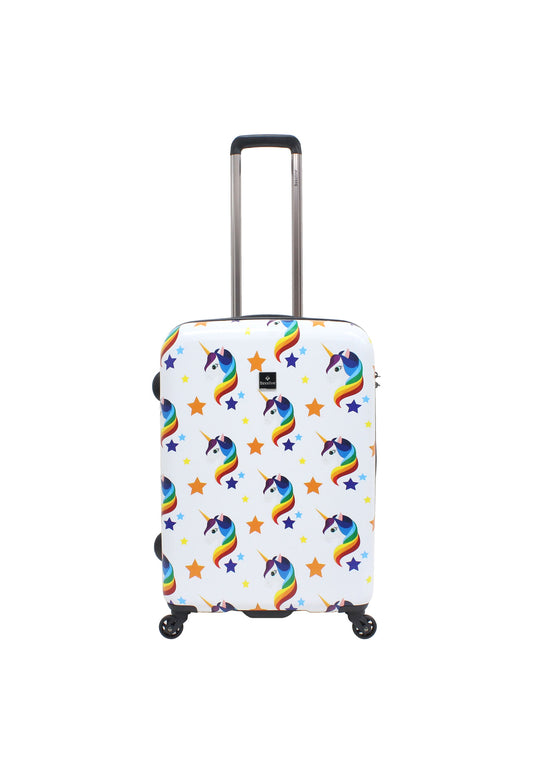 Saxoline Unicorn Hartschalenkoffer / Trolley / Reisekoffer (Medium)