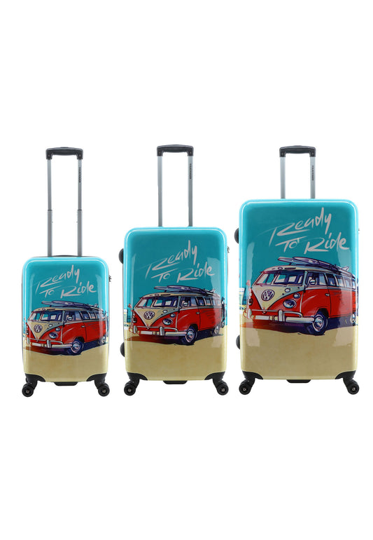 Volkswagen - Ready to Ride Hartschalen-Kofferset / Trolley-Set / Reisekofferset - (S/M/L)