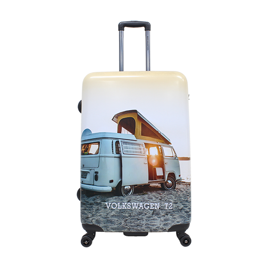 Volkswagen Camper Bus Hartschalenkoffer / Trolley / Reisekoffer - 78cm - (Large)