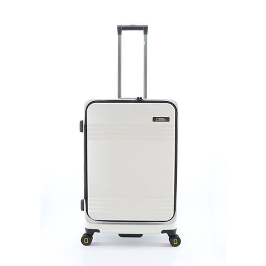 National Geographic - Lodge Hartschalenkoffer / Trolley / Reisekoffer - 67.8cm - (Medium) Weiss