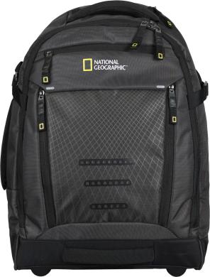 National Geographic - Trail Reisetasche mit 2 Rollen / Trolley-Rucksack - 33L Khaki